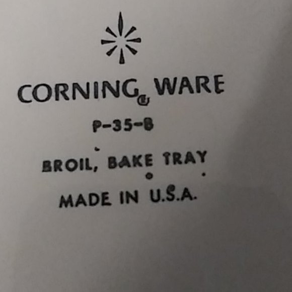 Corningware Kitchen Vintage Corning Ware Broiler Bake Tray Poshmark